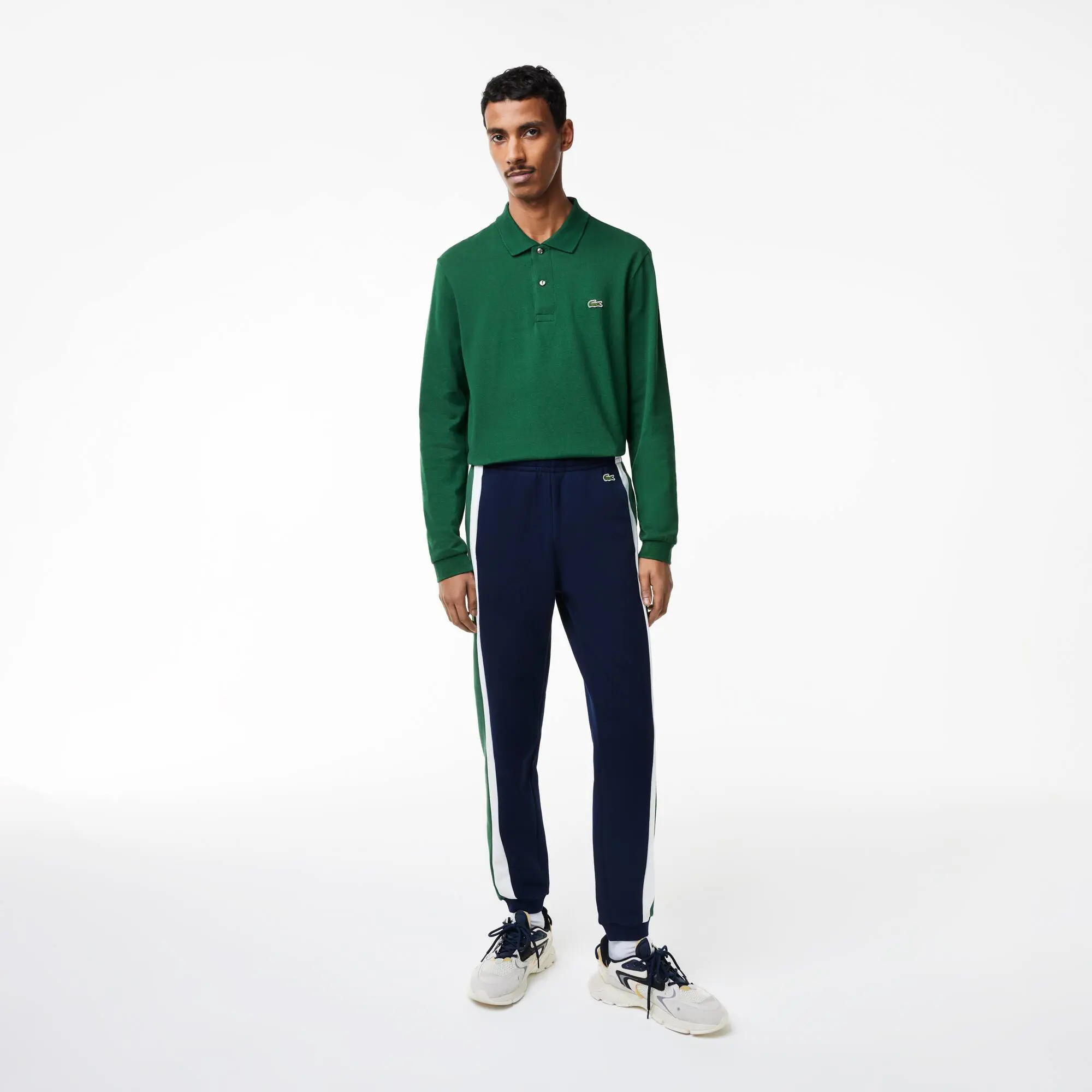 Lacoste Men’s Lacoste Colourblock Track Pants. 1