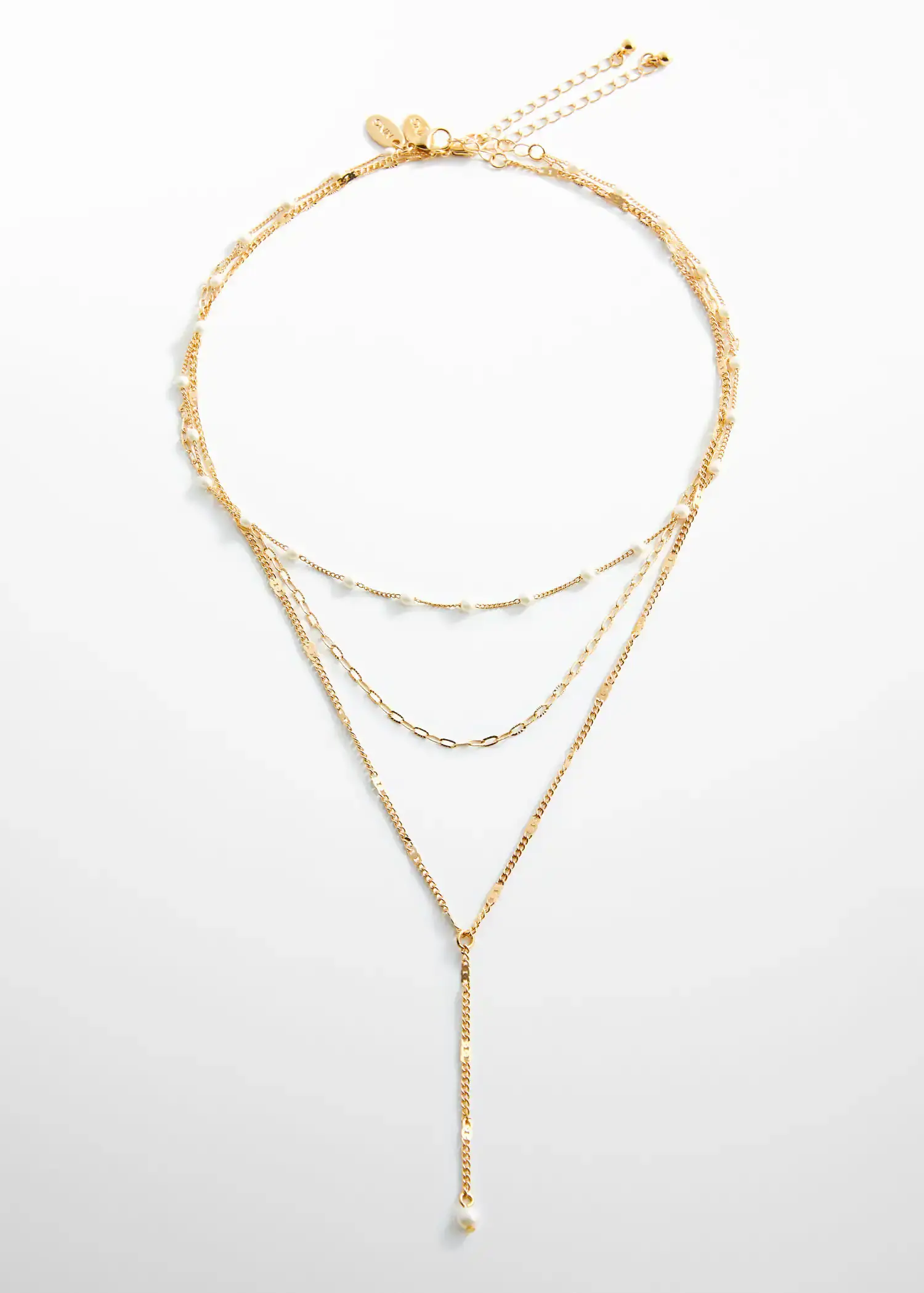Mango Long triple necklace. 1