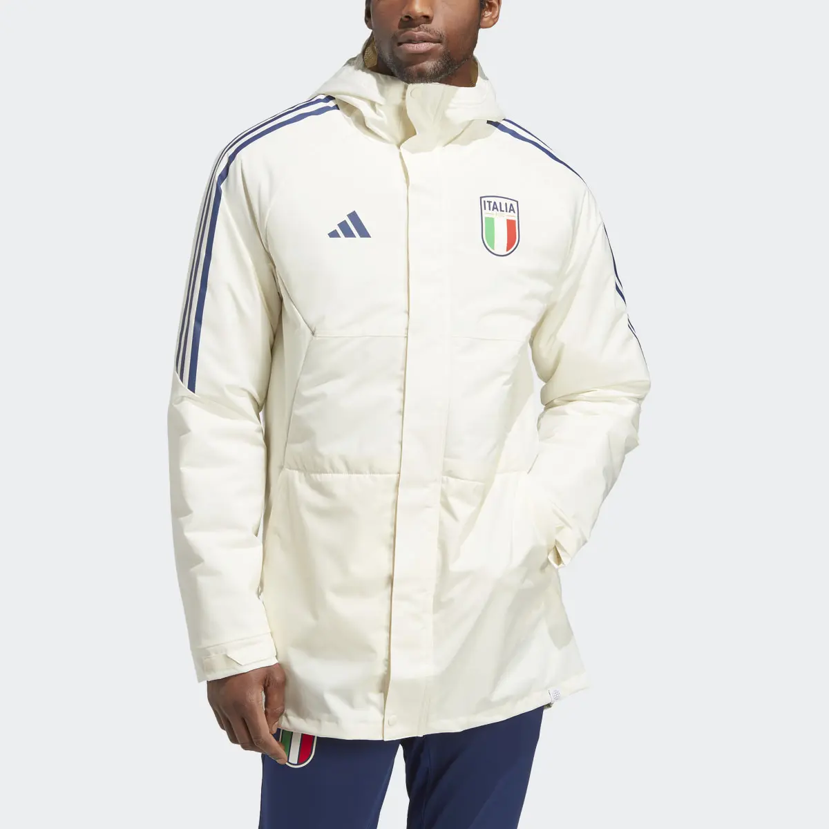 Adidas Italia 23 Parka Condivo Stadium. 1