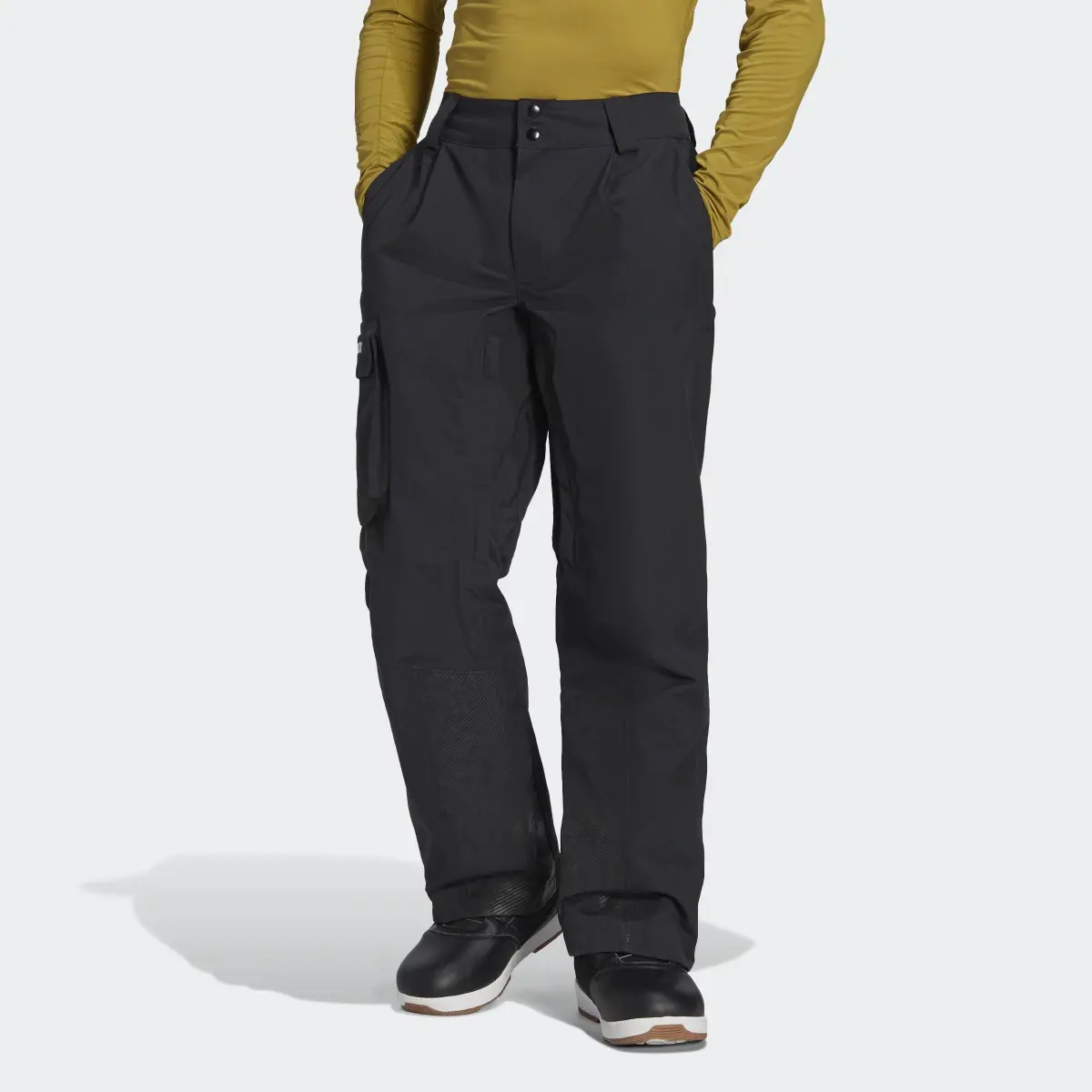 Adidas Pantaloni Terrex 3-Layer Post-Consumer Nylon Snow. 1