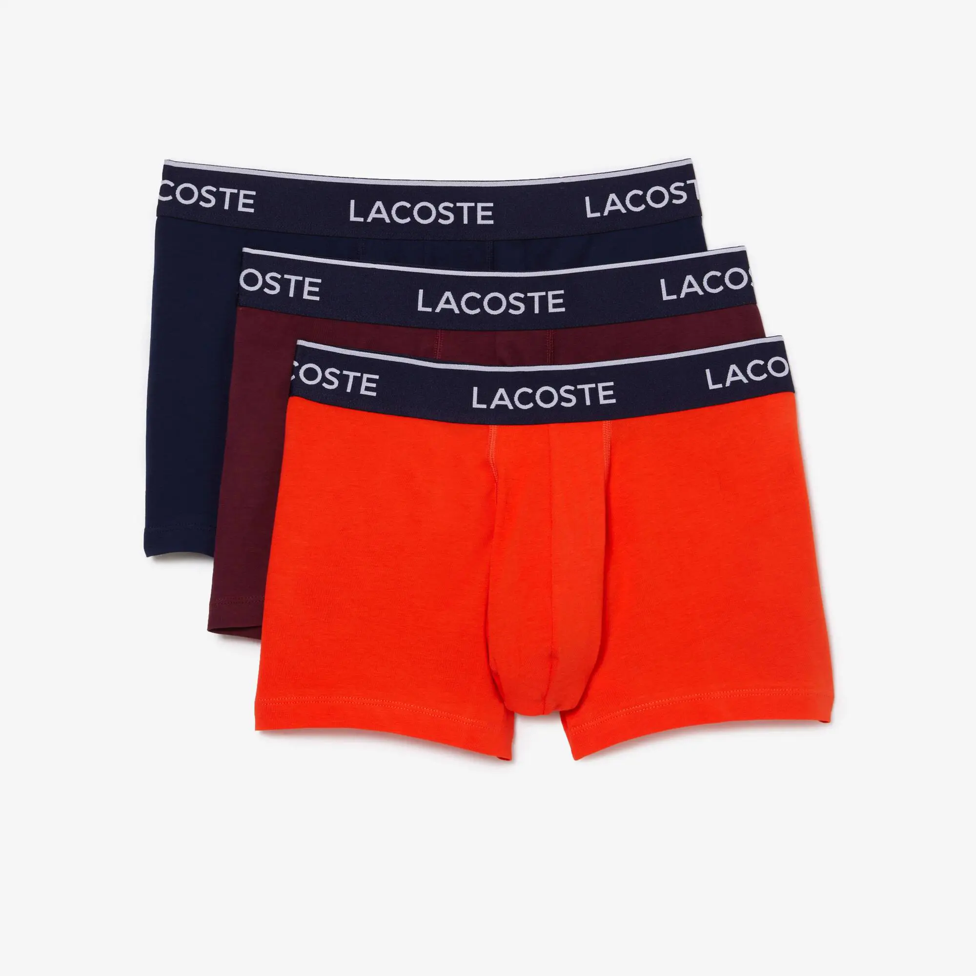 Lacoste Pack Of 3 Casual Black Trunks. 1