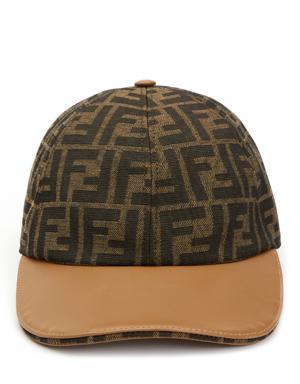 Kahverengi Logolu Kadın Şapka