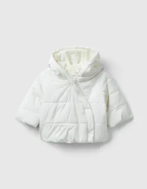 padded jacket with hood