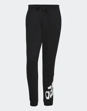 Essentials Fleece Tapered Cuff Logo Pants