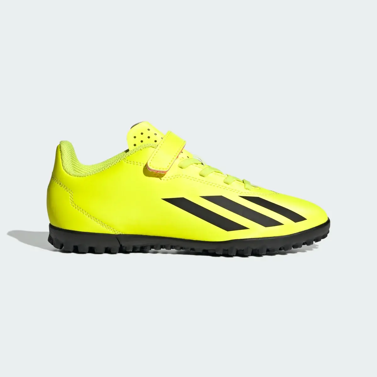 Adidas Calzado de Fútbol X Crazyfast Club Cierre por Contacto Pasto Sintético. 2