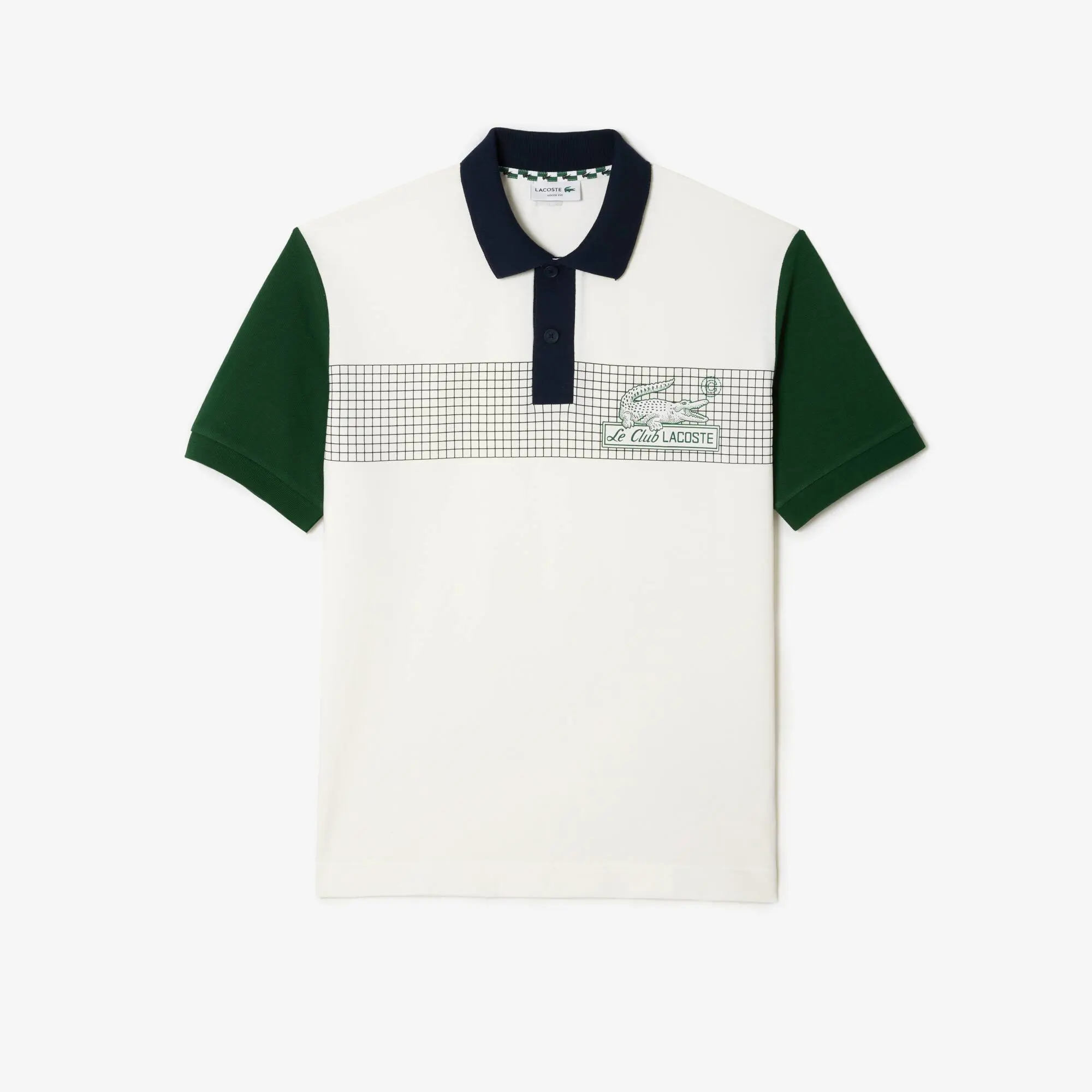Lacoste Men’s Lacoste Loose Fit Organic Cotton Polo Shirt. 2