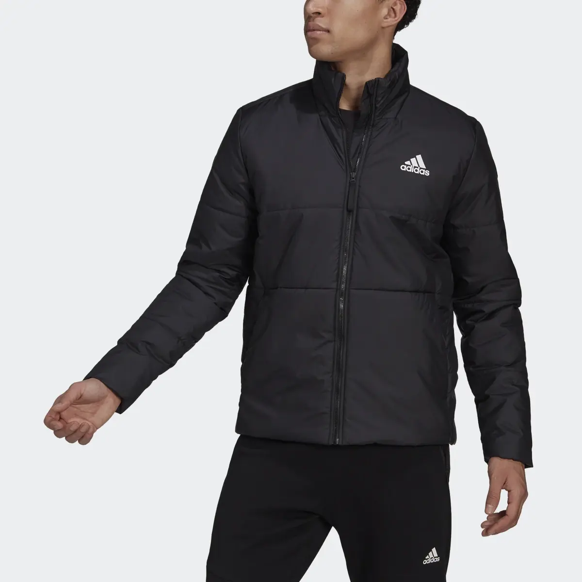 Adidas BSC 3-Streifen Insulated Jacke. 1