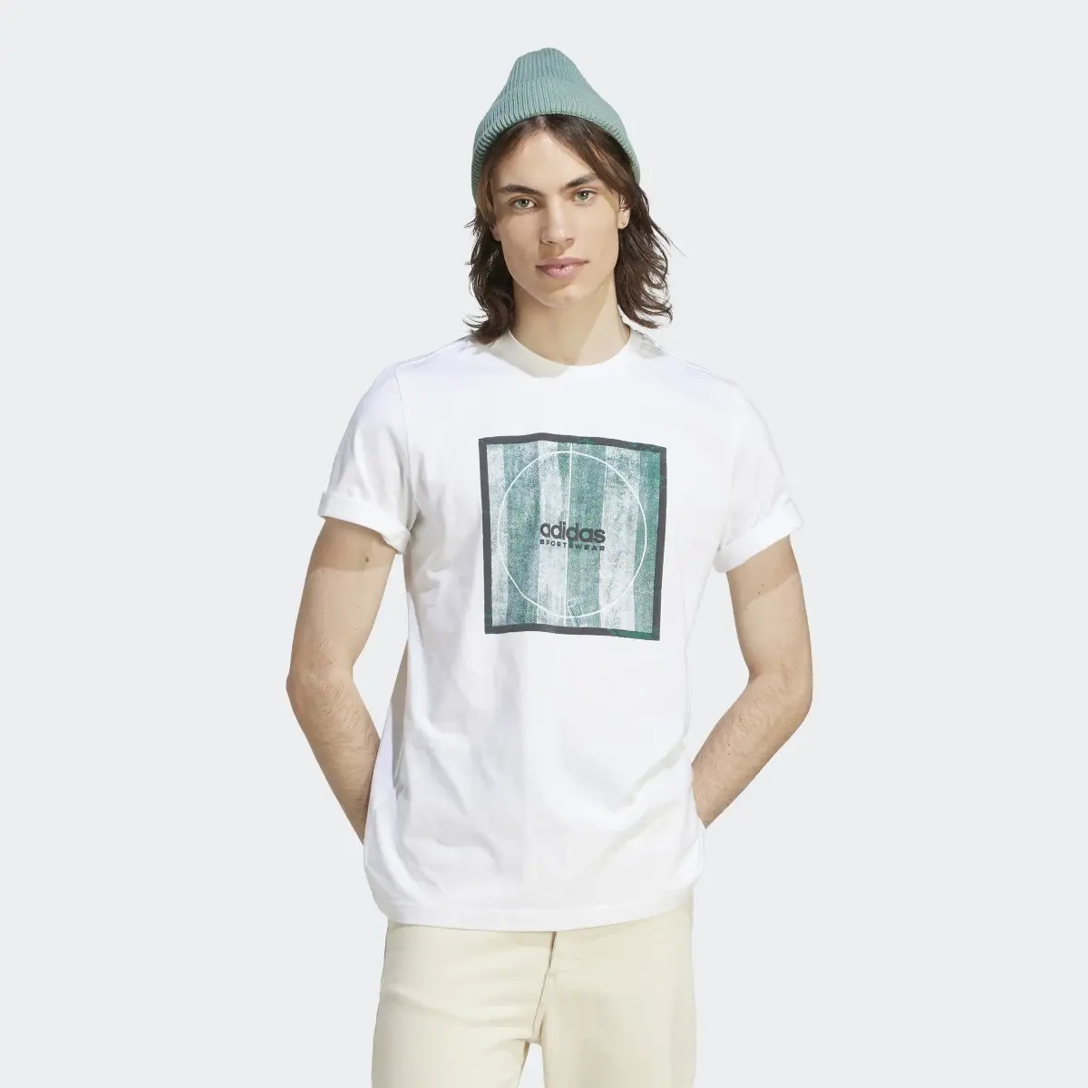 Adidas Tiro Box Graphic T-Shirt. 2