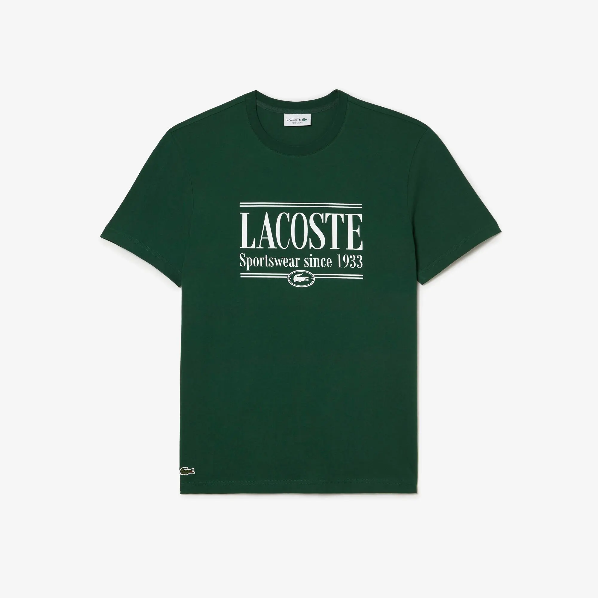 Lacoste T-shirt da uomo in jersey, regular fit Lacoste. 2