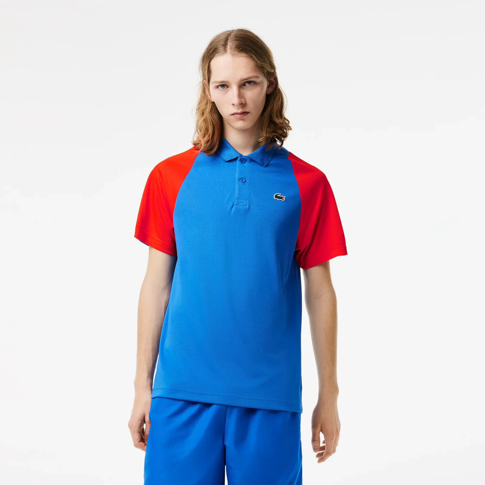 Lacoste Men’s Tennis Recycled Polyester Polo Shirt. 1