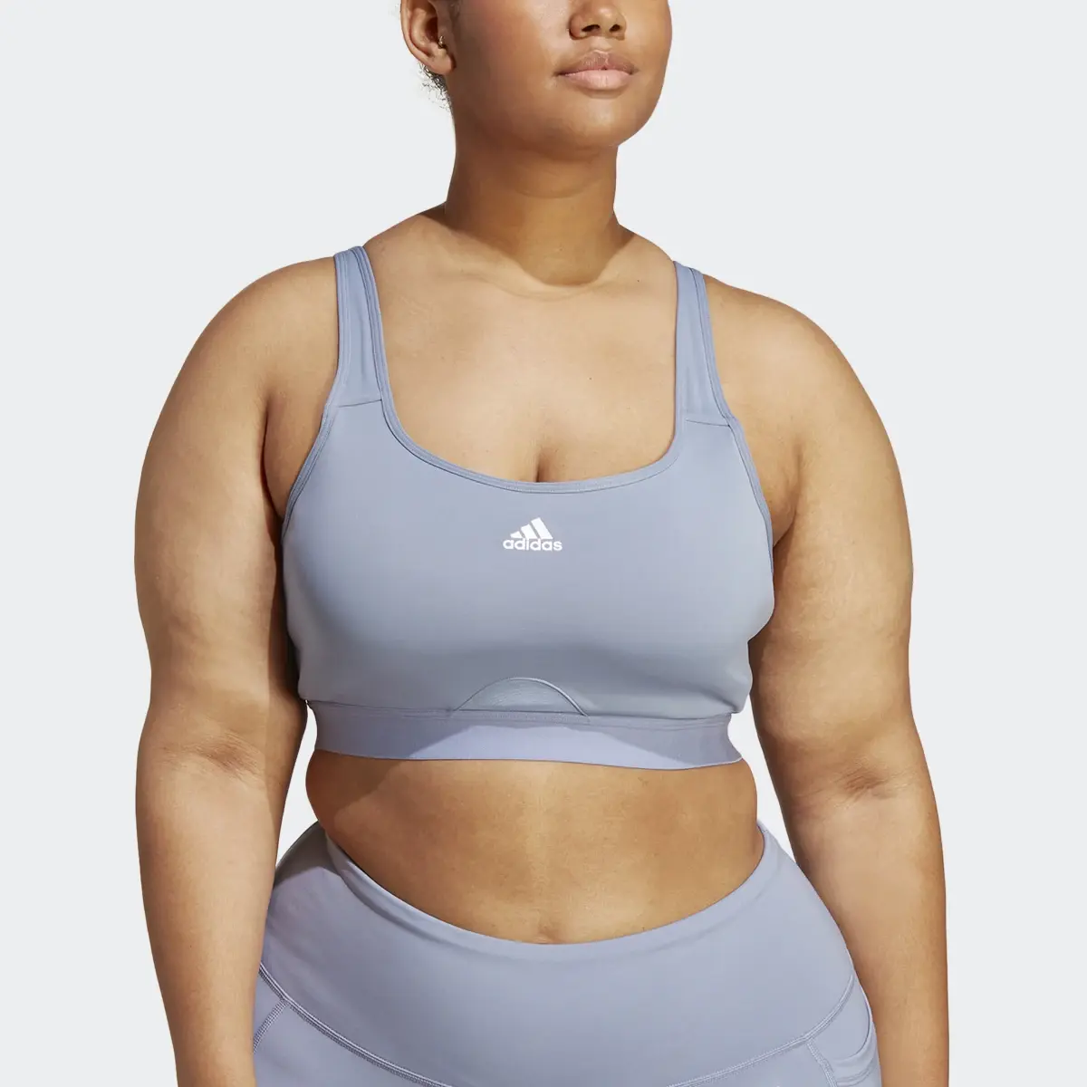 Adidas TLRD Move Training High-Support Bra (Plus Size). 1