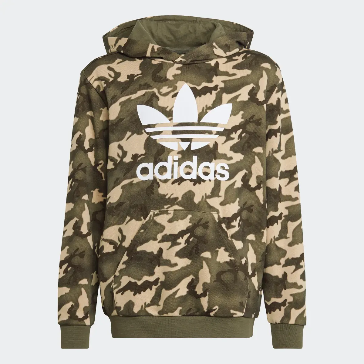 Adidas Sudadera con Gorro Camo. 3