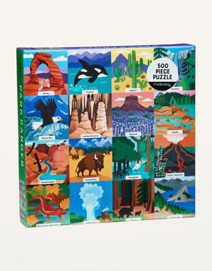 Mudpuppy&#153 Little Park Ranger 500-Piece Jigsaw Puzzle for the Family green