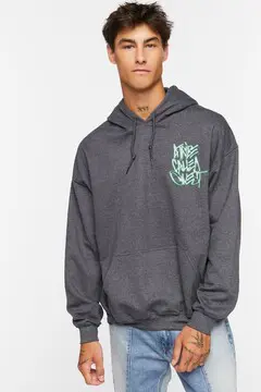 Forever 21 Forever 21 A Tribe Called Quest Graphic Hoodie Heather Grey/Multi. 2