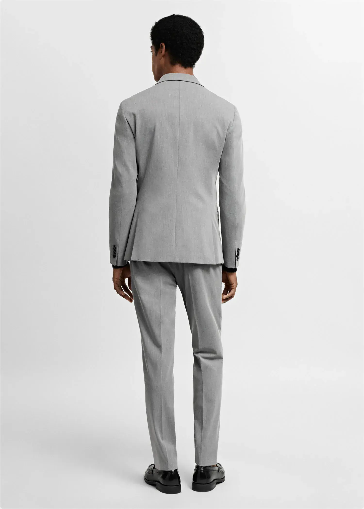 Mango Super slim-fit suit jacket in stretch fabric. 3
