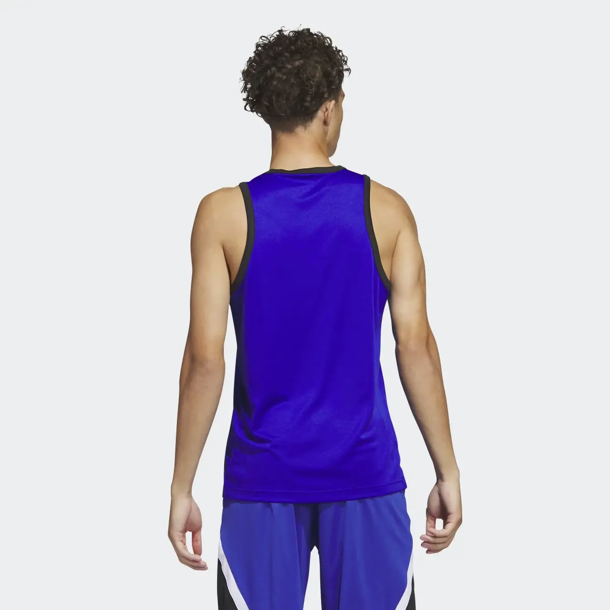 Adidas Basketball 3-Stripes Tank Top. 3