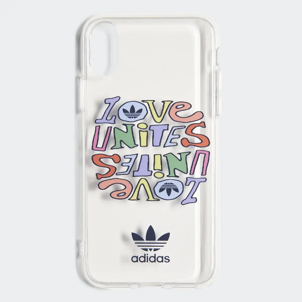 Adidas Pride Allover Print iPhone X/Xs Snap Case. 2