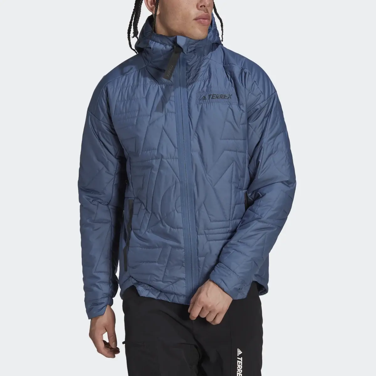 Adidas Terrex MYSHELTER PrimaLoft Hooded Padded Jacket. 1