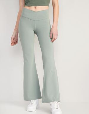 Extra High-Waisted PowerChill Super-Flare Pants for Women green