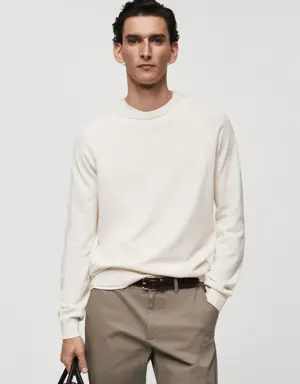 Mango Fine-knit cotton sweater
