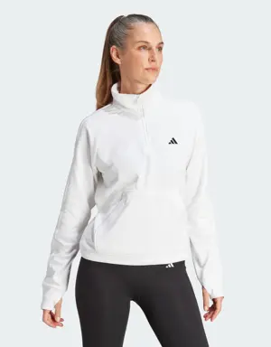 Aeroready Game & Go Quarter-Zip Fleece Top