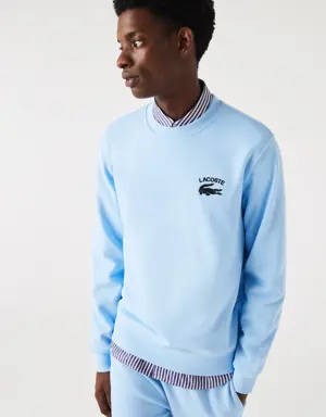 Lacoste Sweatshirt de decote redondo com inscrição Lacoste para homem
