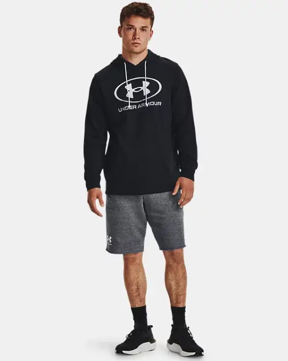 Under Armour Men's UA Rival Terry Graphic Hoodie. 3