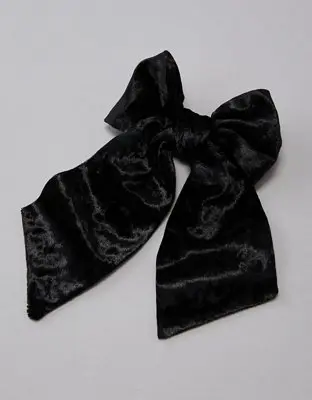 American Eagle Velvet Bow Clip. 1