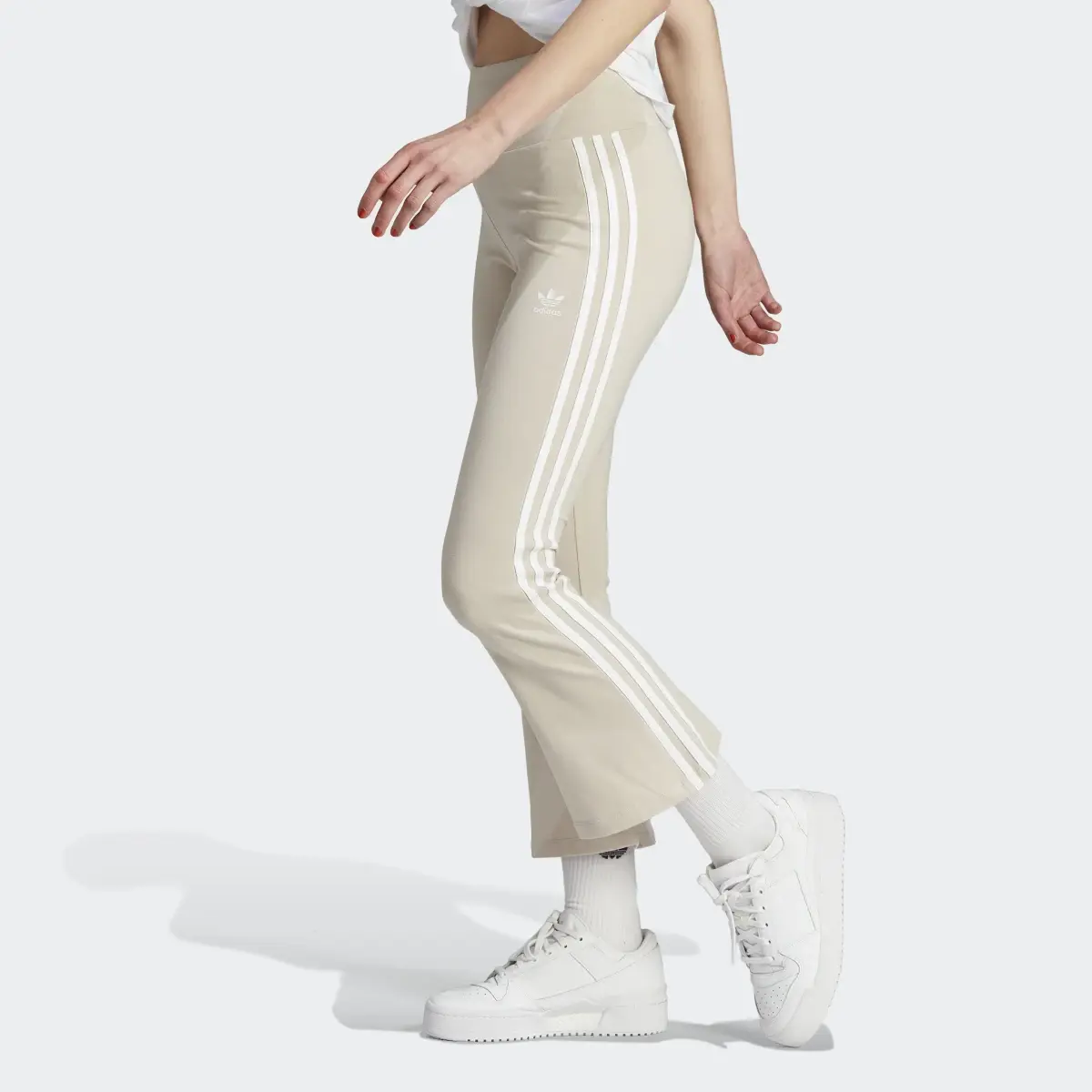 Adidas Adicolor Classics 3-Stripes 7/8 Flare Leggings. 1