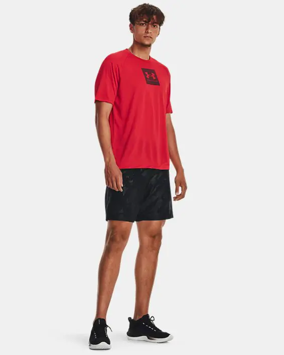 Men's UA Tech™ Print Fill Short Sleeve