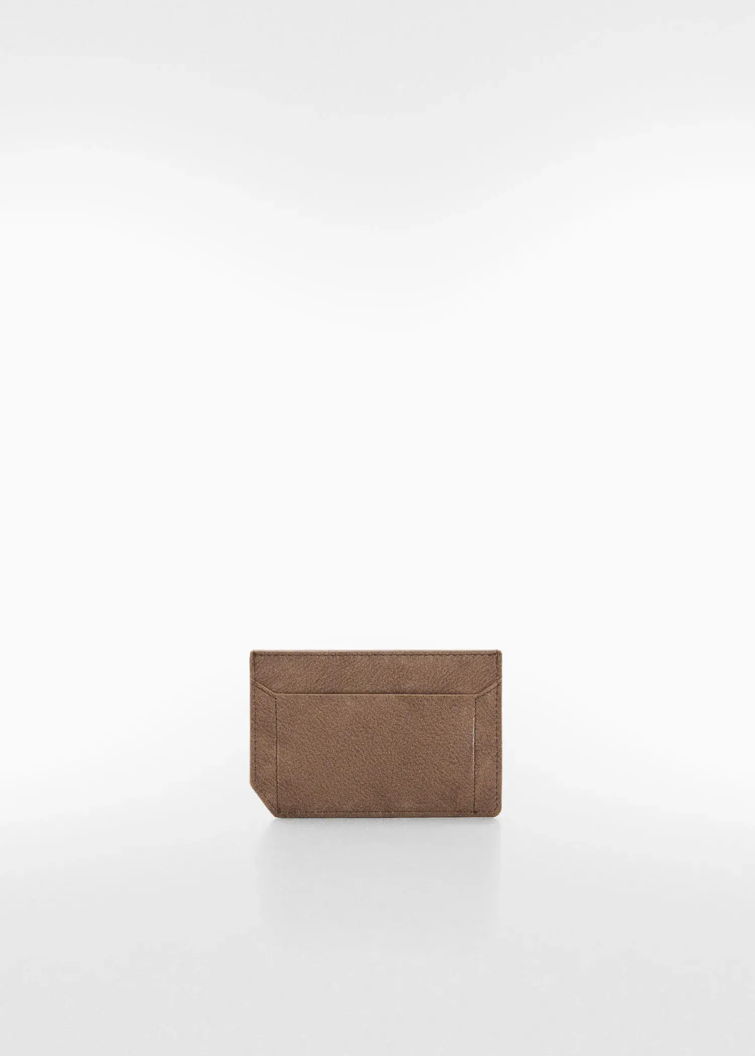 Mango Anti-contactless leather-effect card holder. 3