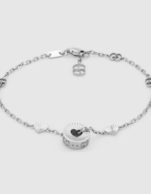 Icon 18k heart bracelet
