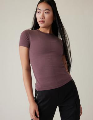 Ascent Seamless Tee pink