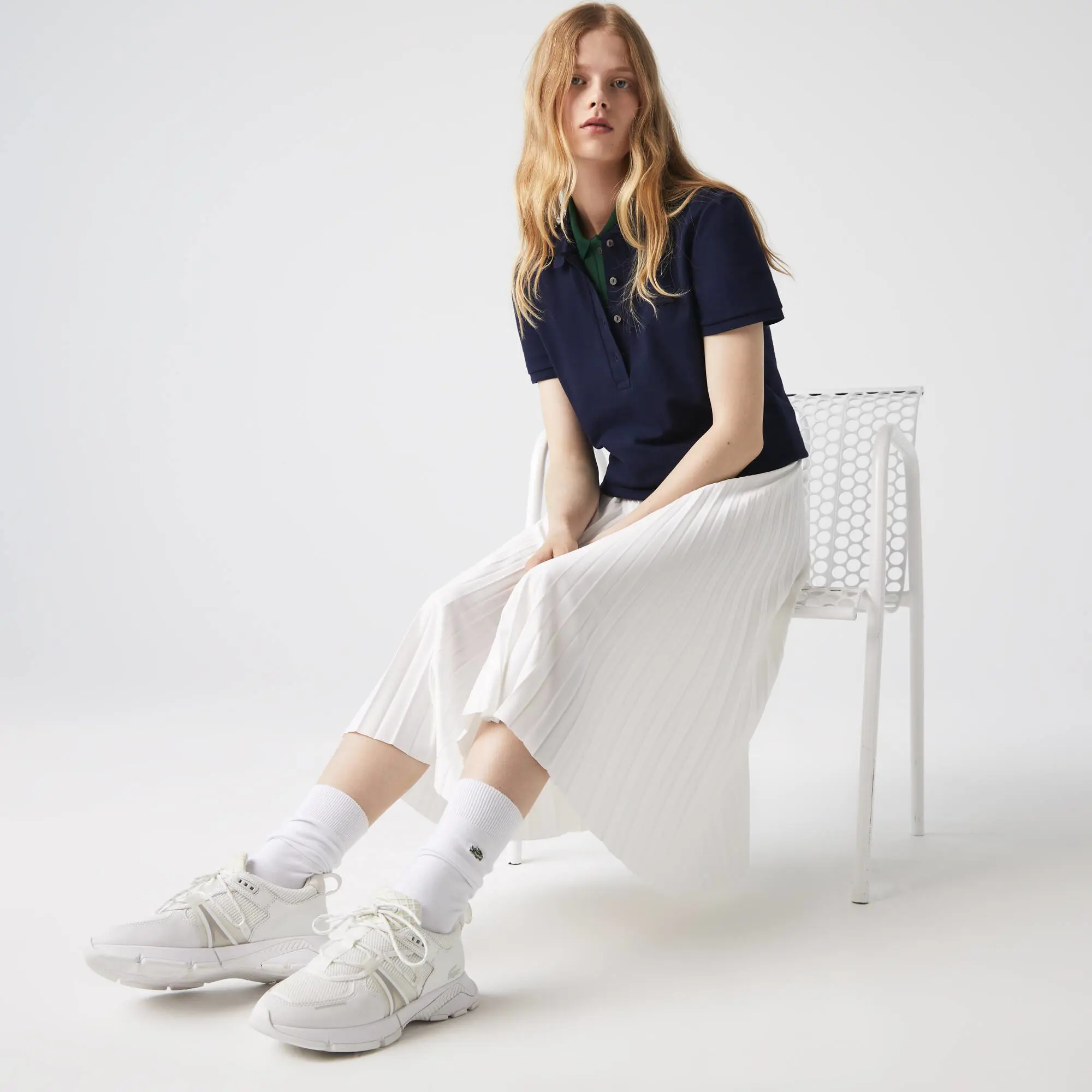 Lacoste Women’s Flowing Pleated Skirt. 1 Lacoste Women’s Flowing Pleated Skirt. 1