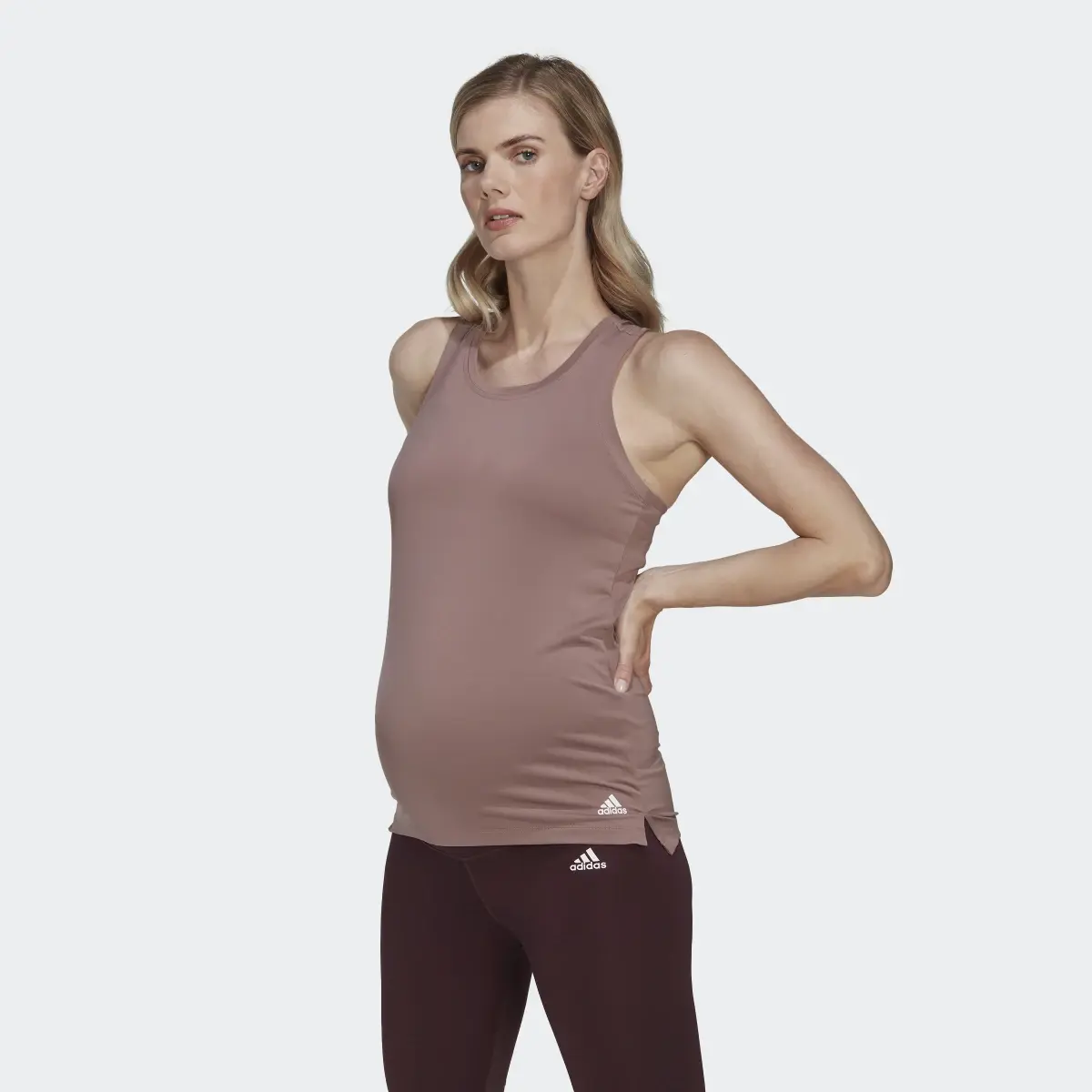 Adidas AEROREADY Designed 2 Move Sport Tank Top (Maternity). 2