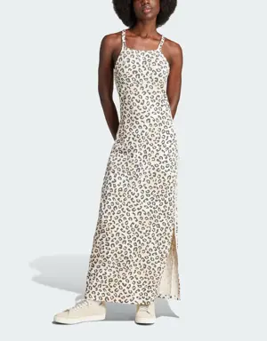 Originals Leopard Luxe 3-Stripes Maxi Dress