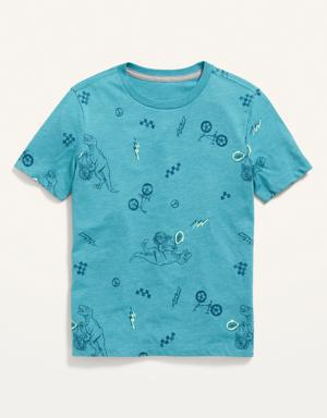 Old Navy Softest Printed Crew-Neck T-Shirt for Boys multi