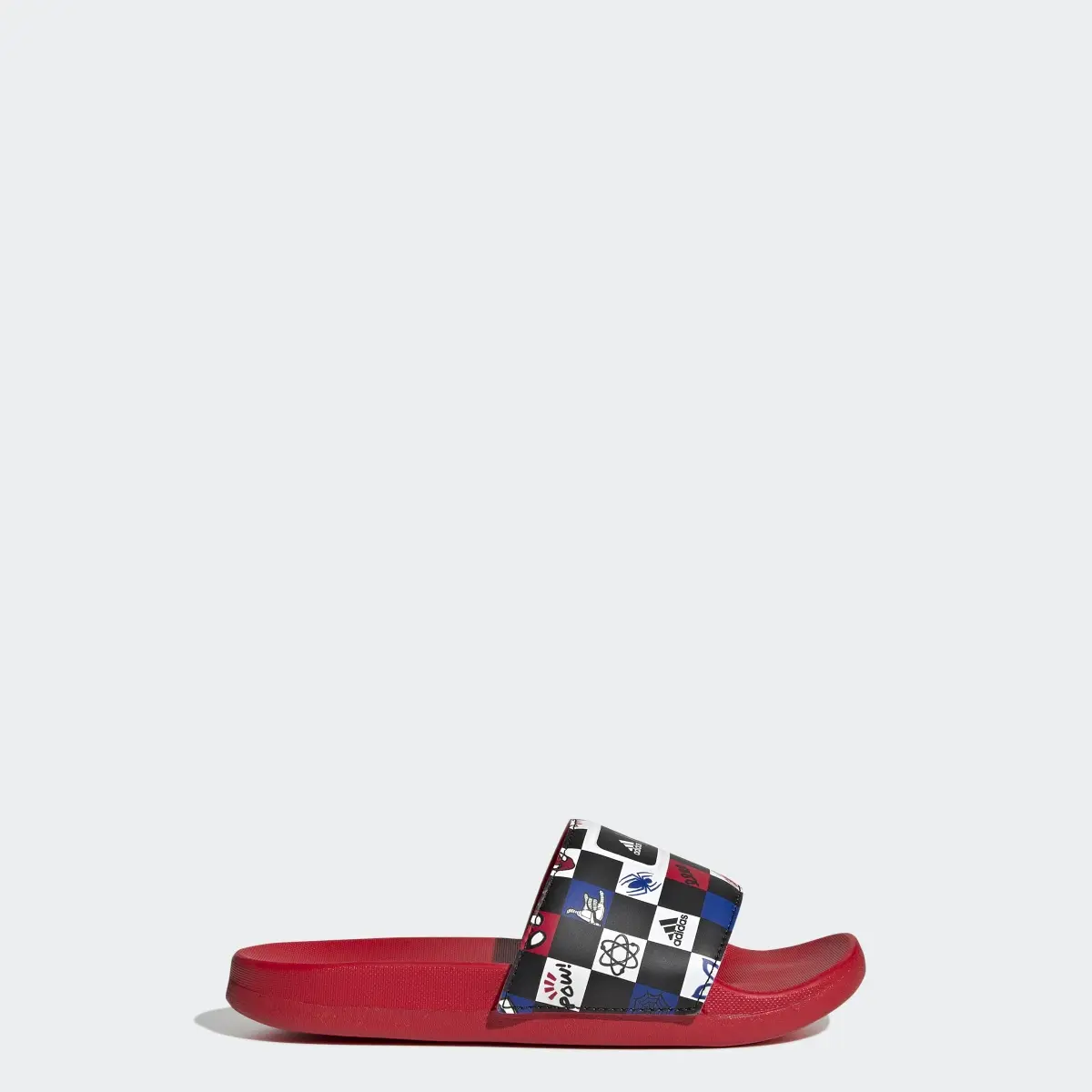 Adidas x Disney Adilette Comfort Spider-Man Slides. 1