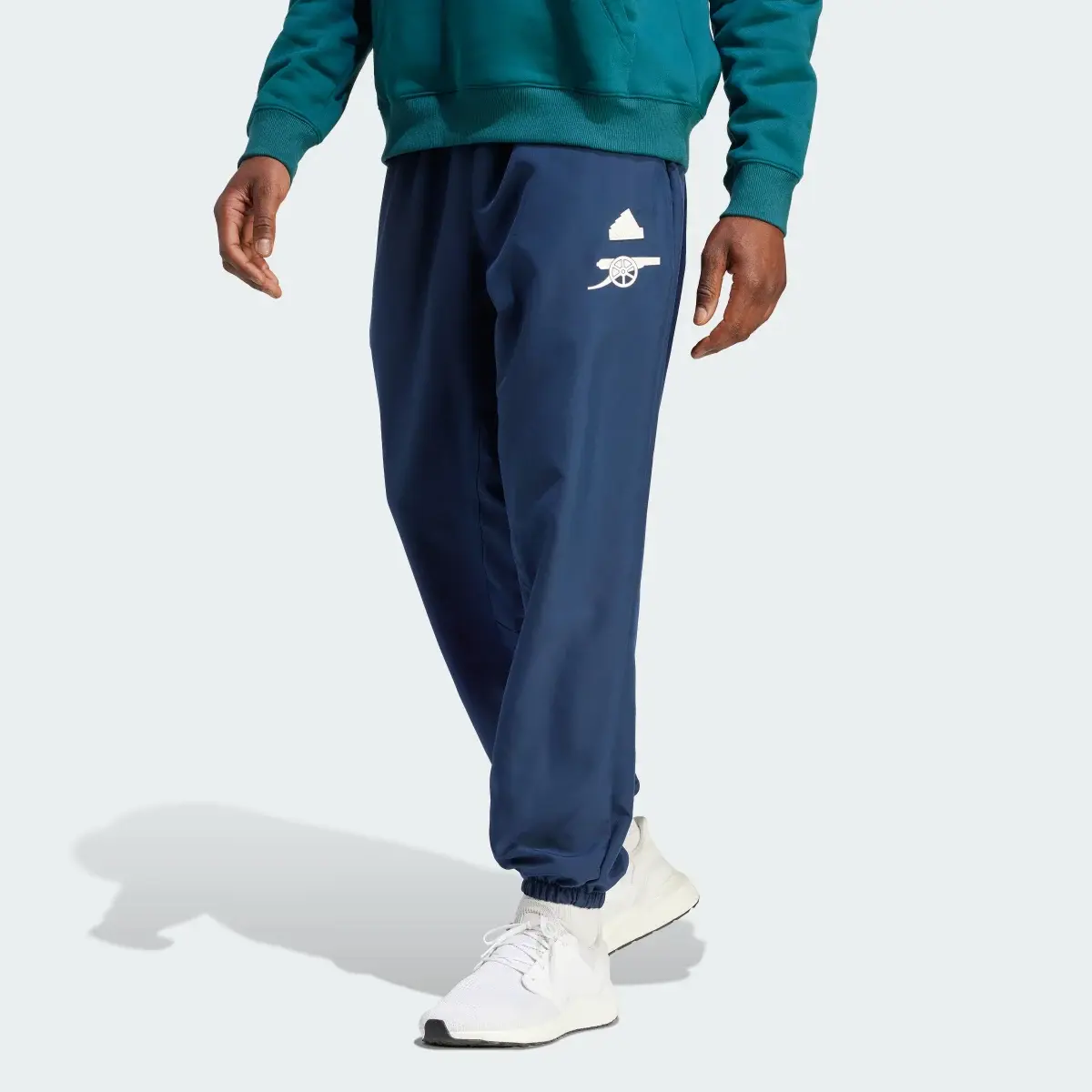 Adidas Arsenal LFSTLR Woven Tracksuit Bottoms. 1