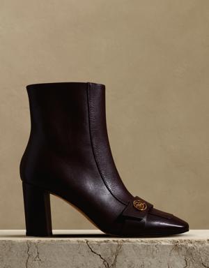 Bond Leather Bootie brown