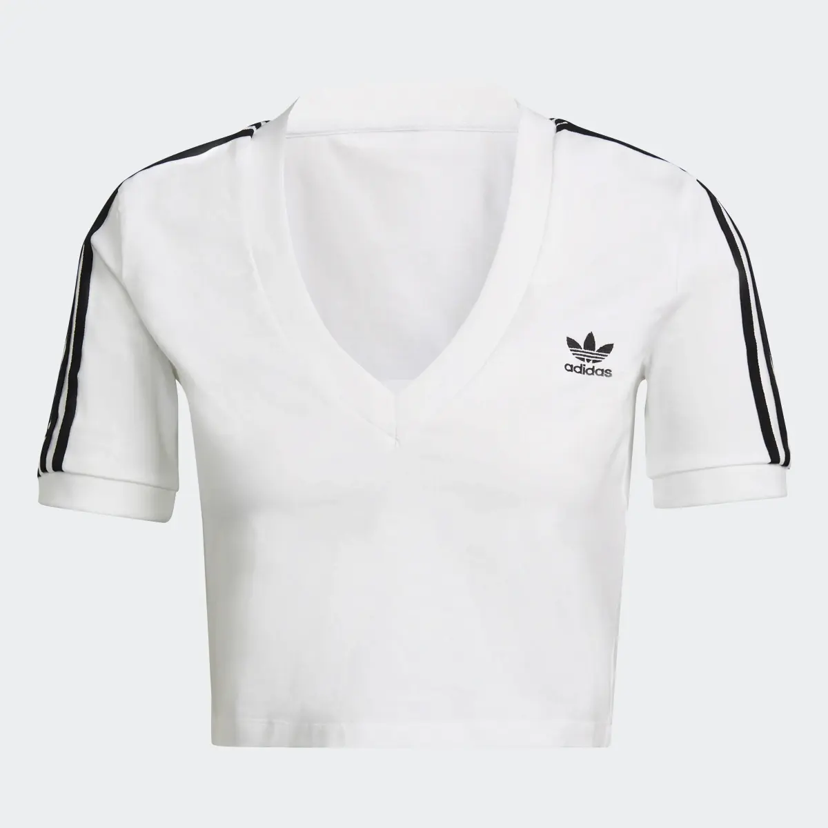 Adidas Adicolor Classics Cropped Tee. 1