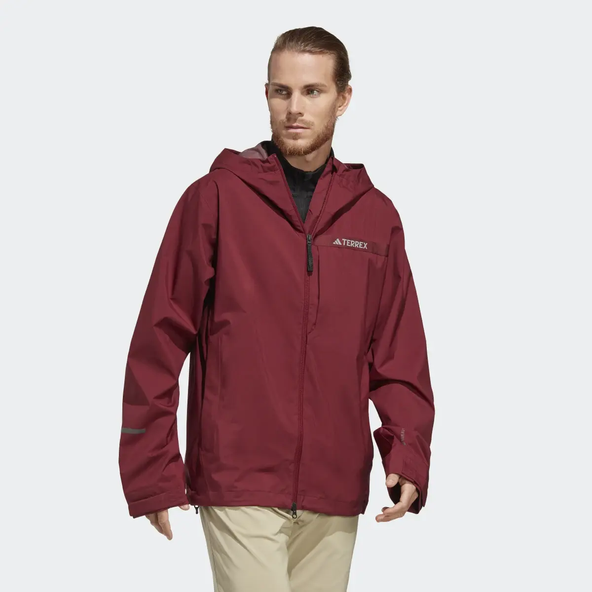 Adidas Terrex Multi RAIN.RDY 2.5-Layer Rain Jacket. 2