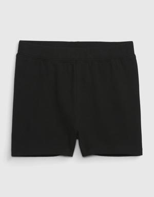Toddler Organic Cotton Mix & Match Cartwheel Shorts black