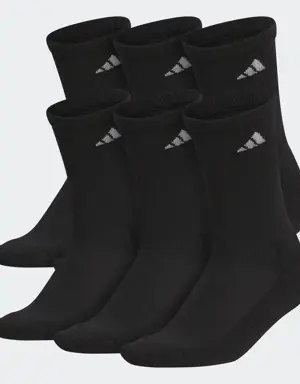 Athletic Cushioned Crew Socks 6 Pairs