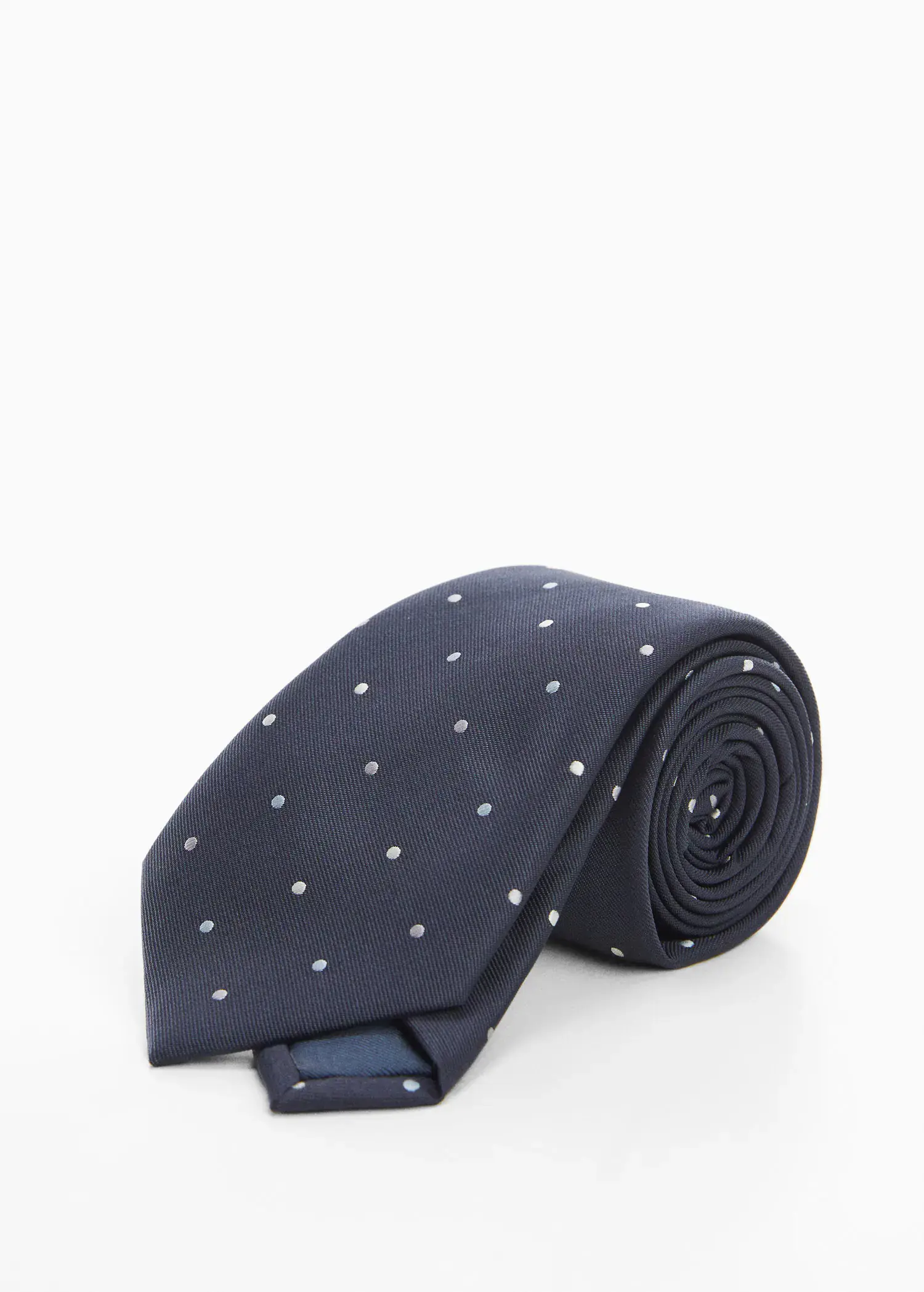 Mango Polka-dot patterned tie. 1
