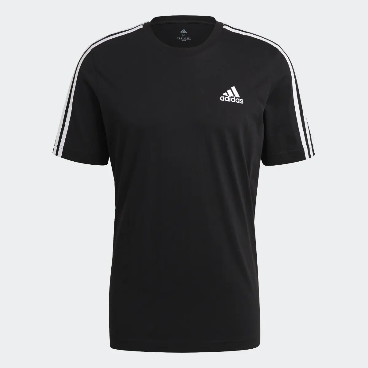 Adidas Essentials 3-Stripes T-Shirt. 1