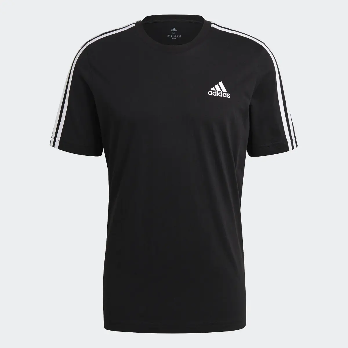 Adidas Essentials 3-Streifen T-Shirt. 1