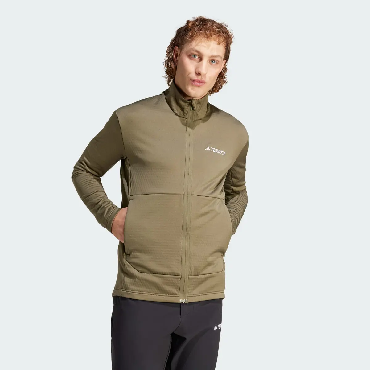 Adidas Terrex Multi Light Fleece Full-Zip Jacket. 2