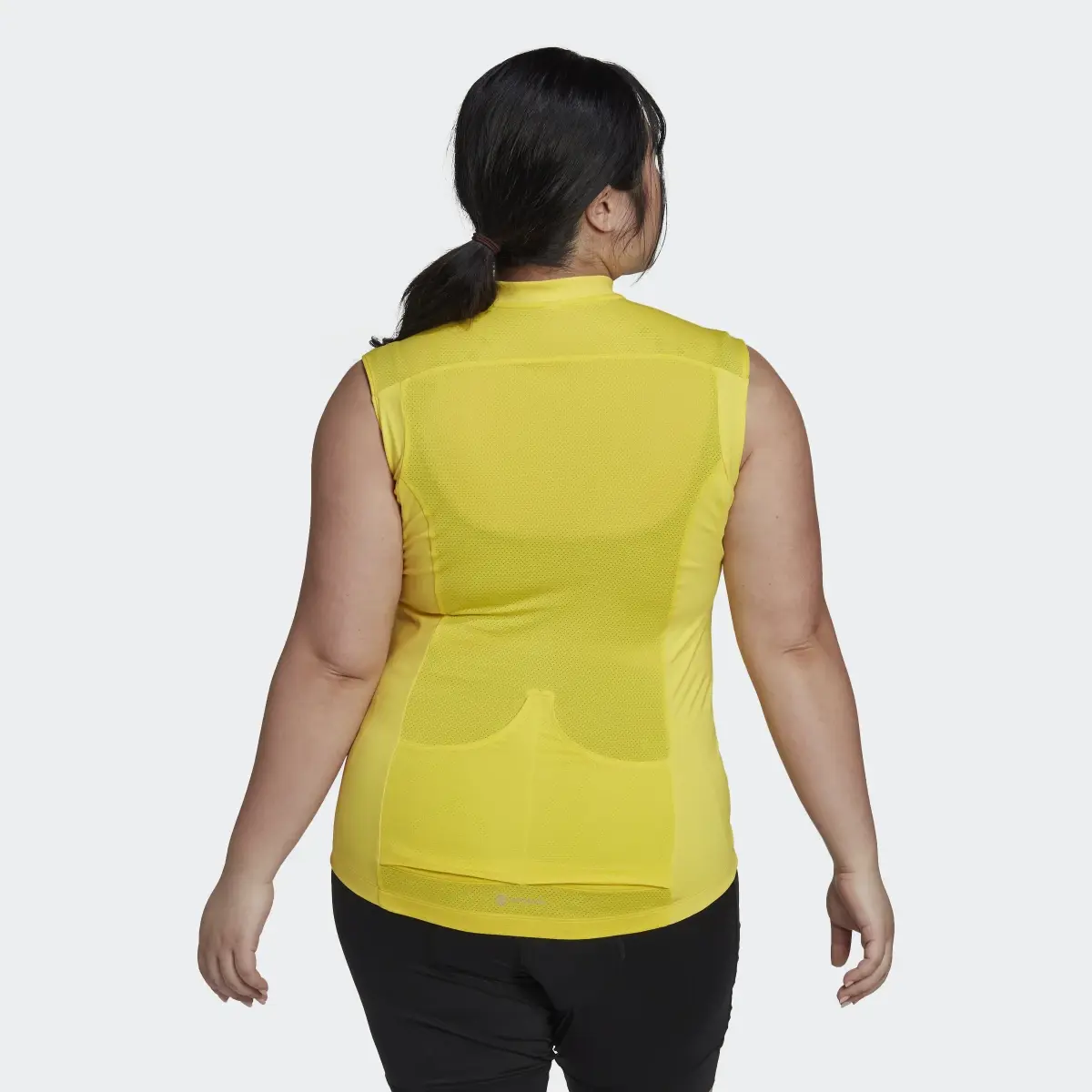 Adidas The Sleeveless Cycling Top (Plus Size). 3