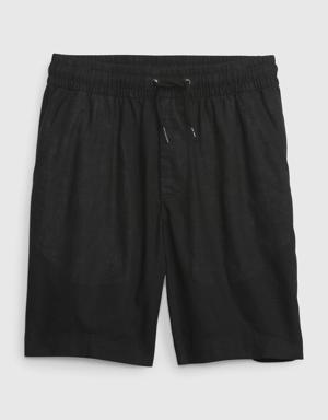 Gap Kids Easy Pull-On Shorts black